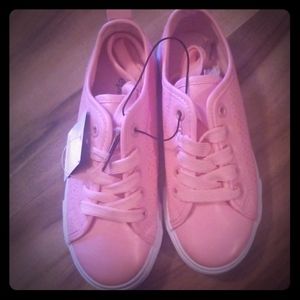 Epicstep girls pink tennis shoes 1